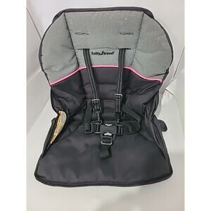 Baby Trend Sit N Stand Double Front Row Seat Cover Fabric Gray Pink #76044
